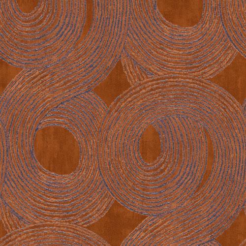 Ohin Sierra tapet tapet från Midbec med geometriskt mönster i röd. Från kollektionen Tribute. Nonwoven-material med rak passning. Passar i vardagsrum, matsal och hall.