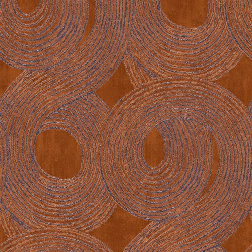 Ohin Sierra tapet tapet från Midbec med geometriskt mönster i röd. Från kollektionen Tribute. Nonwoven-material med rak passning. Passar i vardagsrum, matsal och hall.