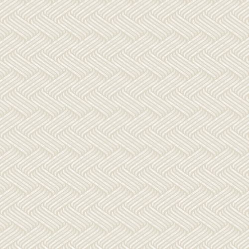 Strå, beige tapet tapet med geometriskt mönster i beige. Från kollektionen Hav & Land. Nonwoven-material med rak passning.