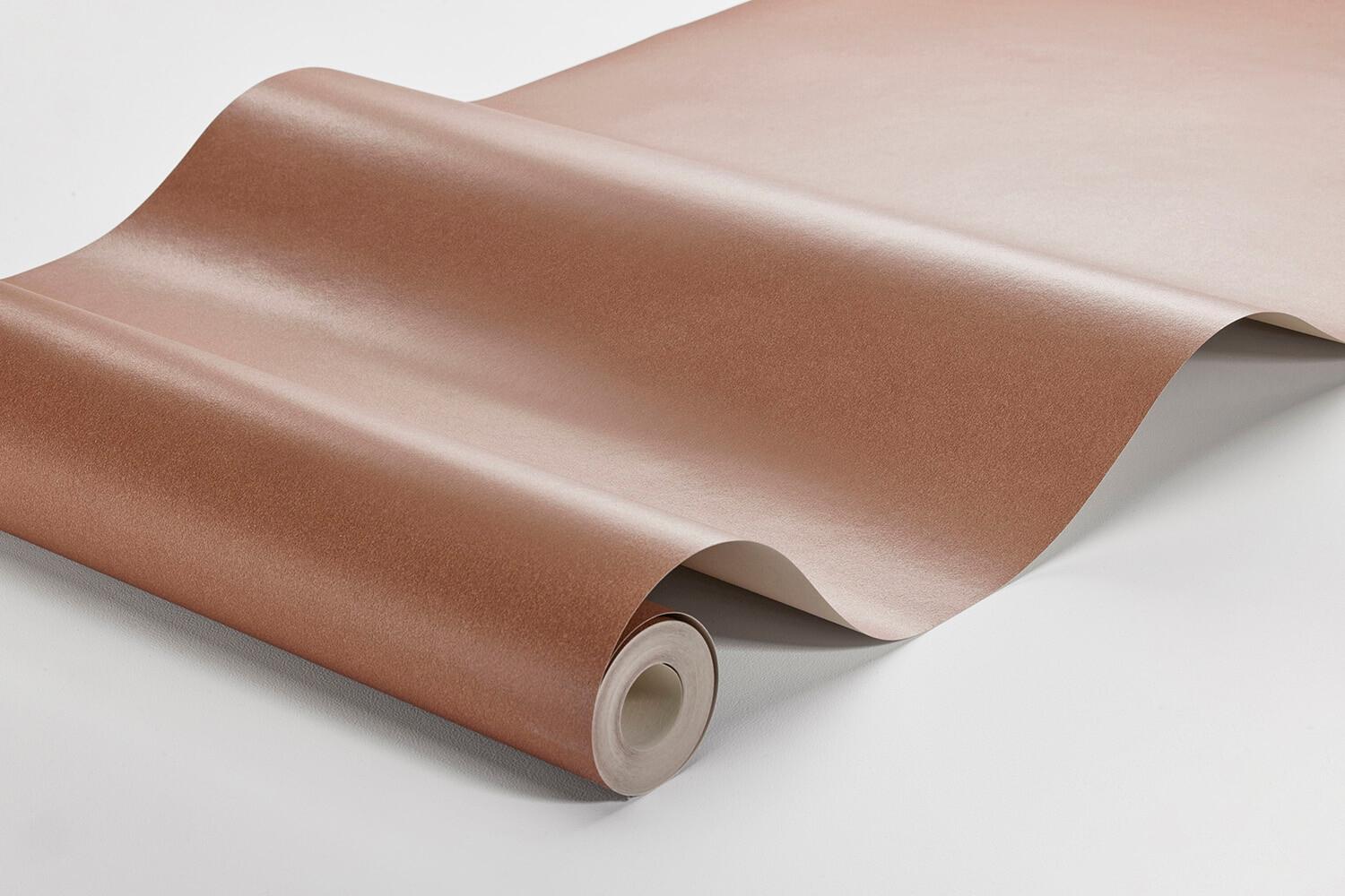Mars Sand tapet enfärgad i röd. Från kollektionen Pigment. Nonwoven-material.