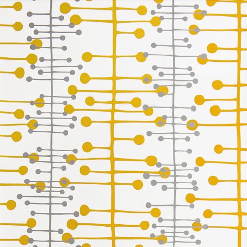 Muscat tapet med abstrakt mönster i vit. Från kollektionen signature. Nonwoven-material med rak passning.