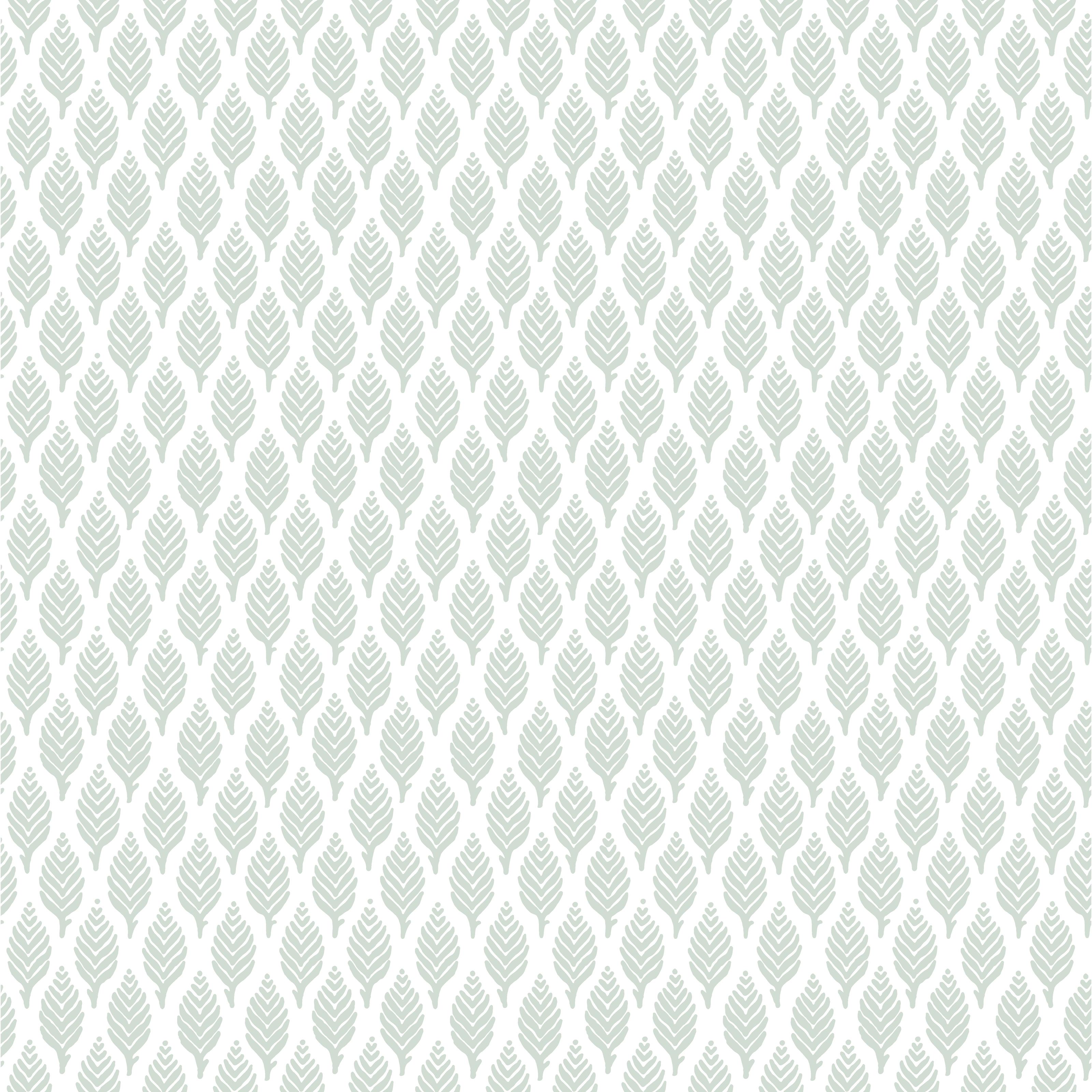 Dun, grön tapet från duro med geometriskt mönster i grön. Från kollektionen Duro 1900. Nonwoven-material med rak mönsterpassning.