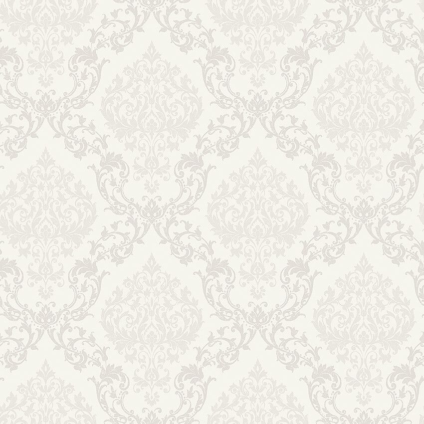 Borosan 21 8620 tapet med trellis mönster i grå. Från kollektionen Borosan 21. Papper-material med rak passning.