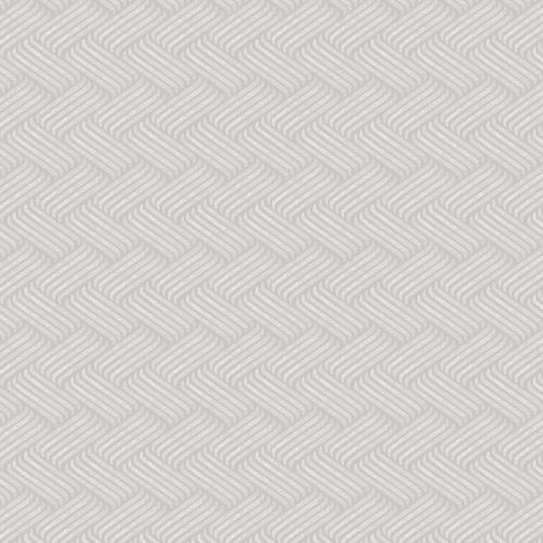 Strå, mörkgrå tapet tapet med geometriskt mönster i grå. Från kollektionen Hav & Land. Nonwoven-material med rak passning.