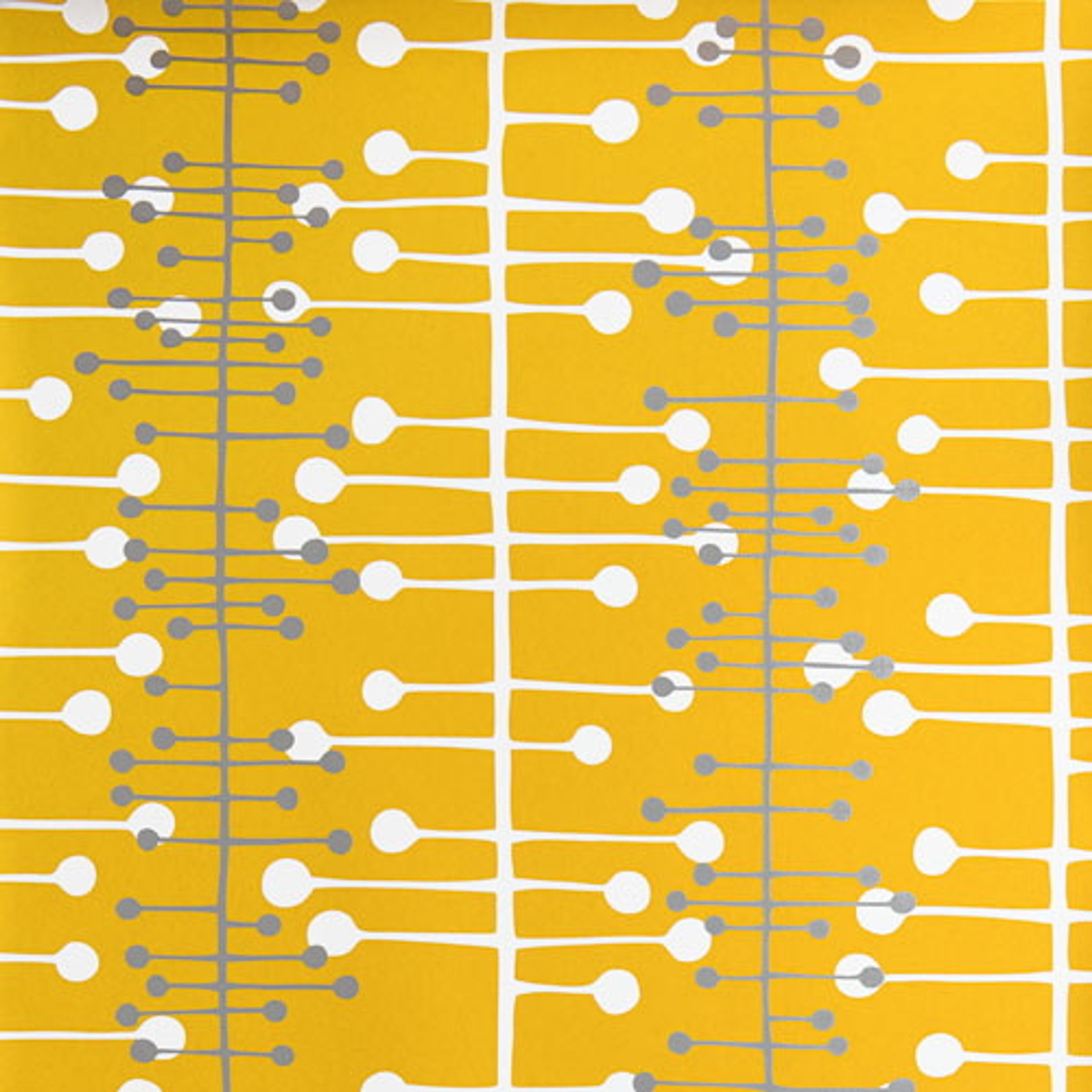 Muscat tapet med abstrakt mönster i gul. Från kollektionen signature. Nonwoven-material med rak passning.