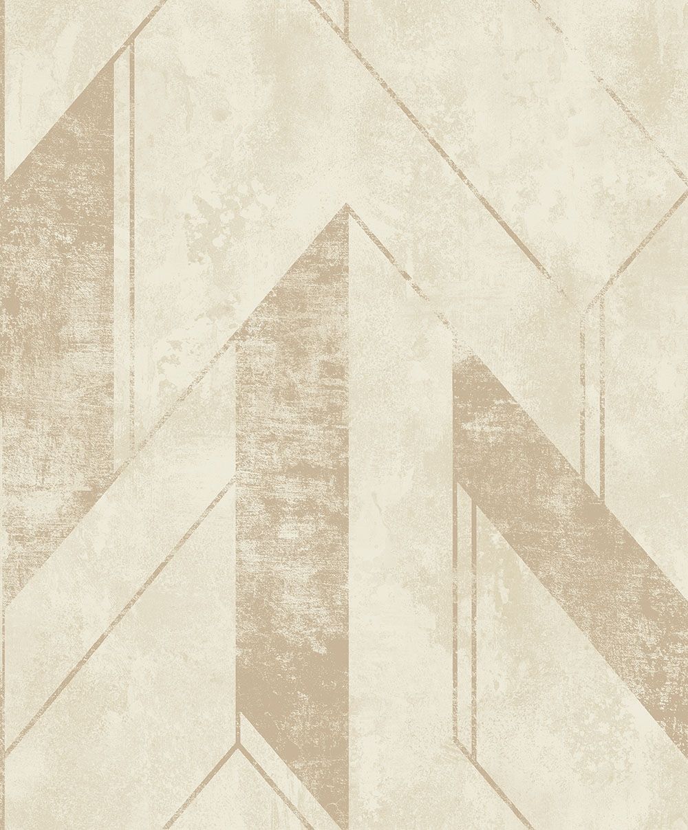 Scilla strukturtapet i beige tapet med grafiskt mönster i beige. Från kollektionen jungle fever. Nonwoven-material med förskjuten passning. Passar i vardagsrum och matsal.