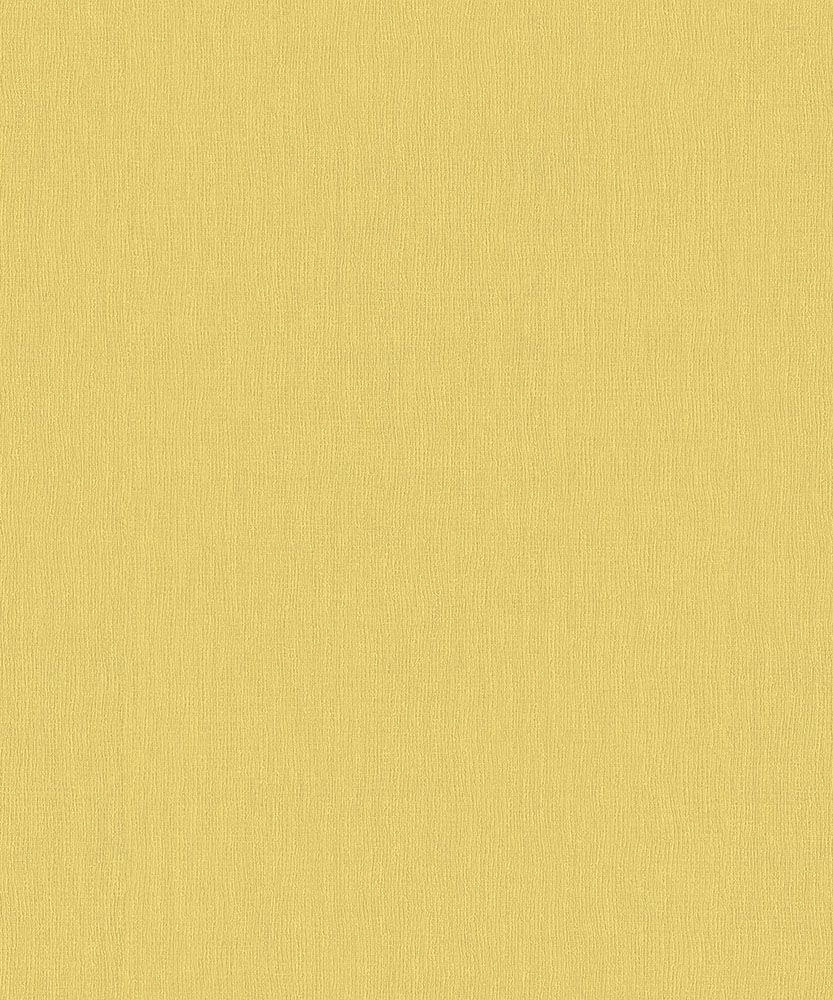 Monochrome tapet enfärgad i gul. Från kollektionen Toscana. Nonwoven-material.