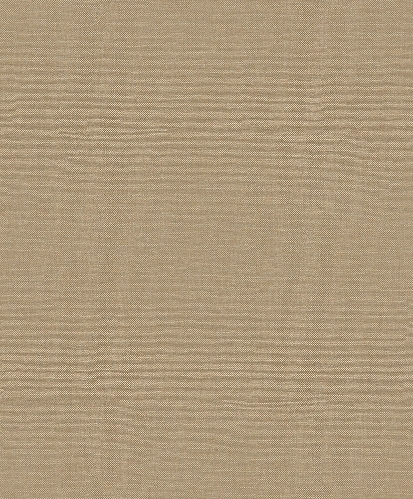Textil ljusbrun, tapet tapet enfärgad i brun. Från kollektionen Linum 2. Nonwoven-material.