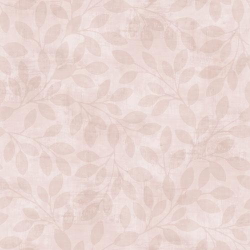 Solitär blad, rosa tapet från Midbec med botaniskt mönster i rosa. Från kollektionen Solitär. Nonwoven-material med förskjuten passning. Passar i vardagsrum, sovrum och matsal.