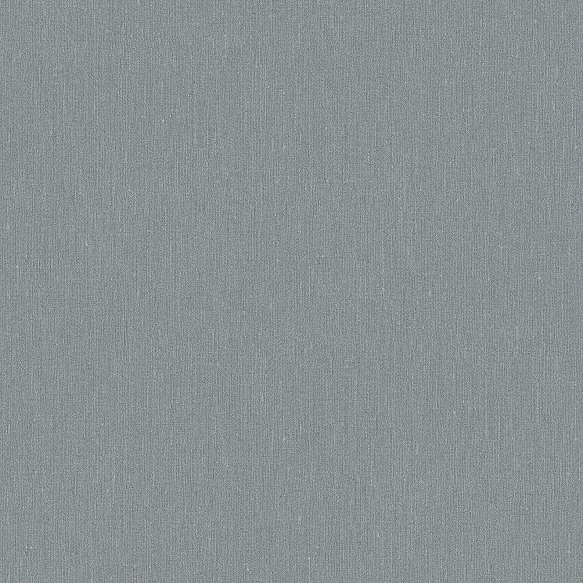Deep Lake tapet med enfargat, textilimitation mönster i blå. Från kollektionen Linen. Nonwoven-material. Passar i vardagsrum och matsal.