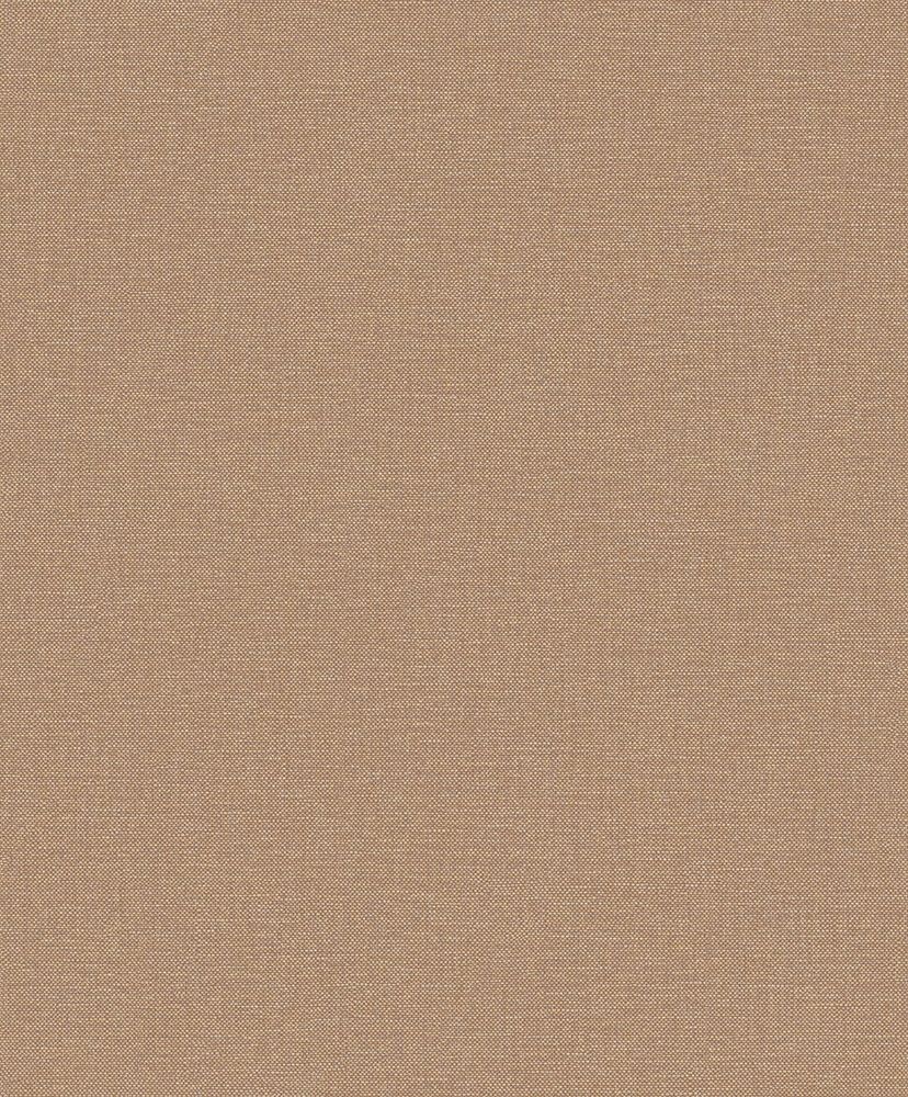 Textil rödbrun, tapet tapet enfärgad i brun. Från kollektionen Linum 2. Nonwoven-material.