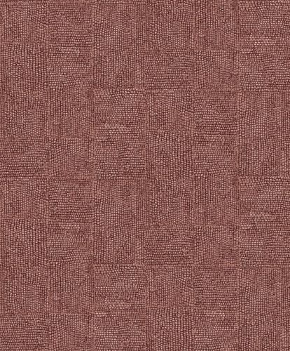 Hide spice tapet med rutigt mönster i röd. Från kollektionen Colours. Nonwoven-material med förskjuten passning.