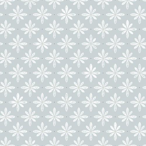 Flora tapet från Midbec med blommigt mönster i blå. Från kollektionen Havsblick. Nonwoven-material med rak passning.