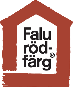Falu Rödfärödfärg logo färg colorama