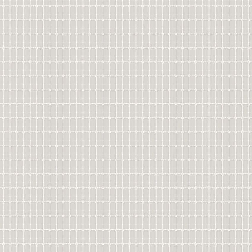 Alvar Aalto M.I.T tapet med rutigt, retro mönster i grå. Från kollektionen Scandinavian Designers III. Nonwoven-material med rak passning.