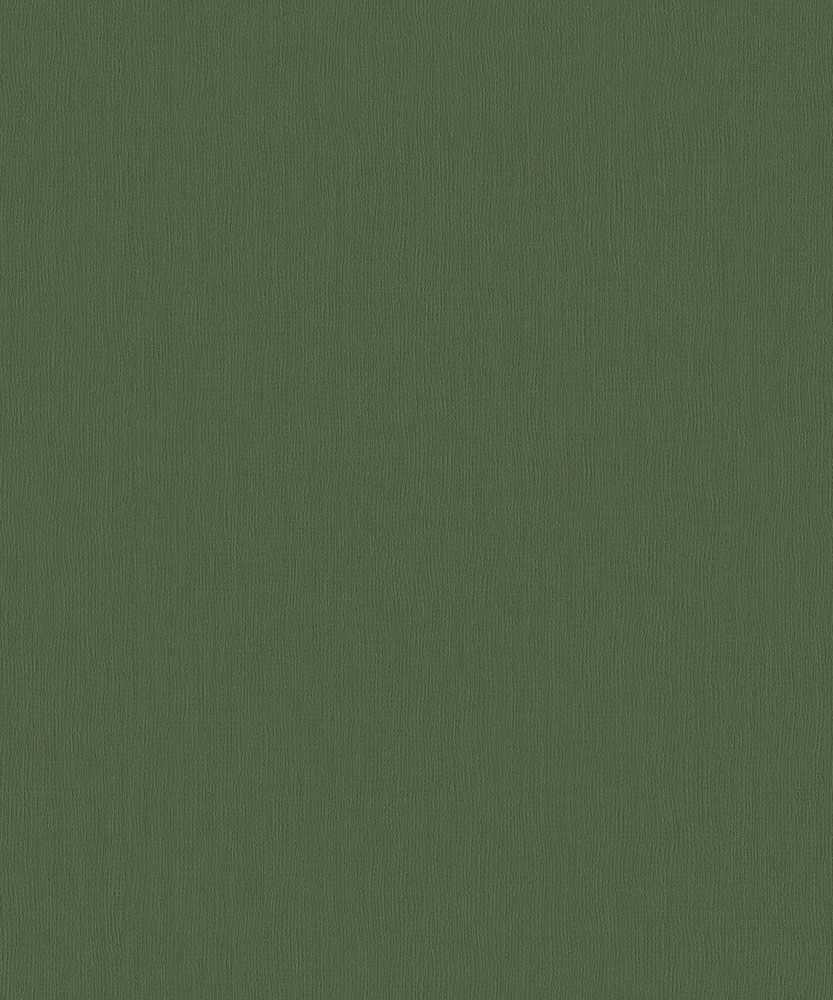 Monochrome tapet enfärgad i grön. Från kollektionen Toscana. Nonwoven-material.