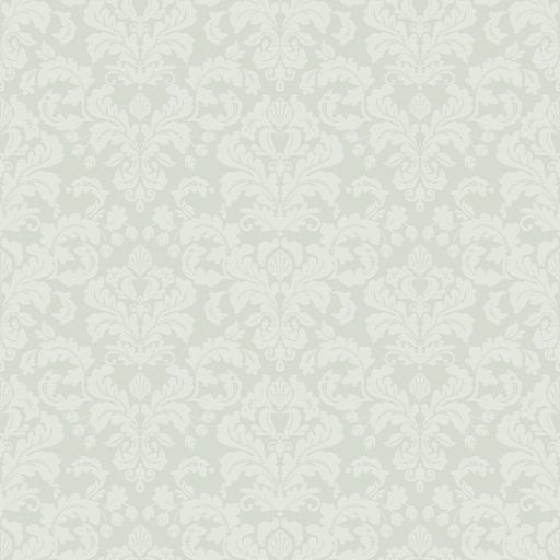 Satin, Grön tapet från duro med medaljonger mönster i grön. Från kollektionen Spira. Nonwoven-material med rak passning. Lyx, city-stil.