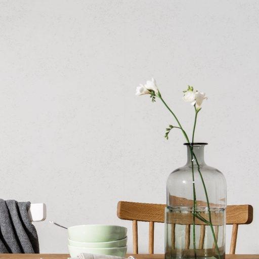 Sten, Grå tapet från duro enfärgad i grå. Från kollektionen Spira. Nonwoven-material.