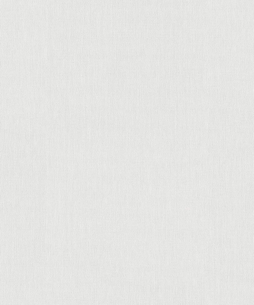 Monochrome tapet enfärgad i vit. Från kollektionen Toscana. Nonwoven-material.