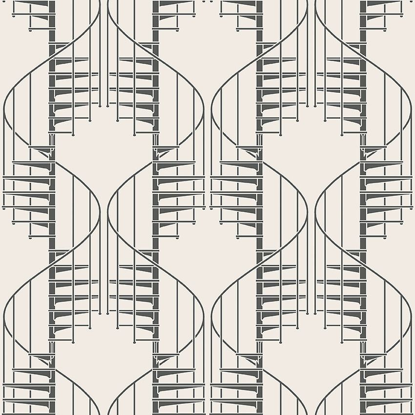 Staircase tapet med tegelsten mönster i brun. Från kollektionen Treasured. Nonwoven-material med rak passning. Passar i kök, hall och arbetsrum.