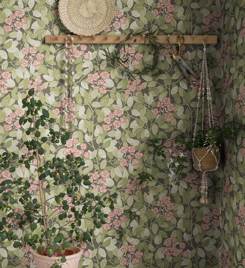 tapeter lina från midbec