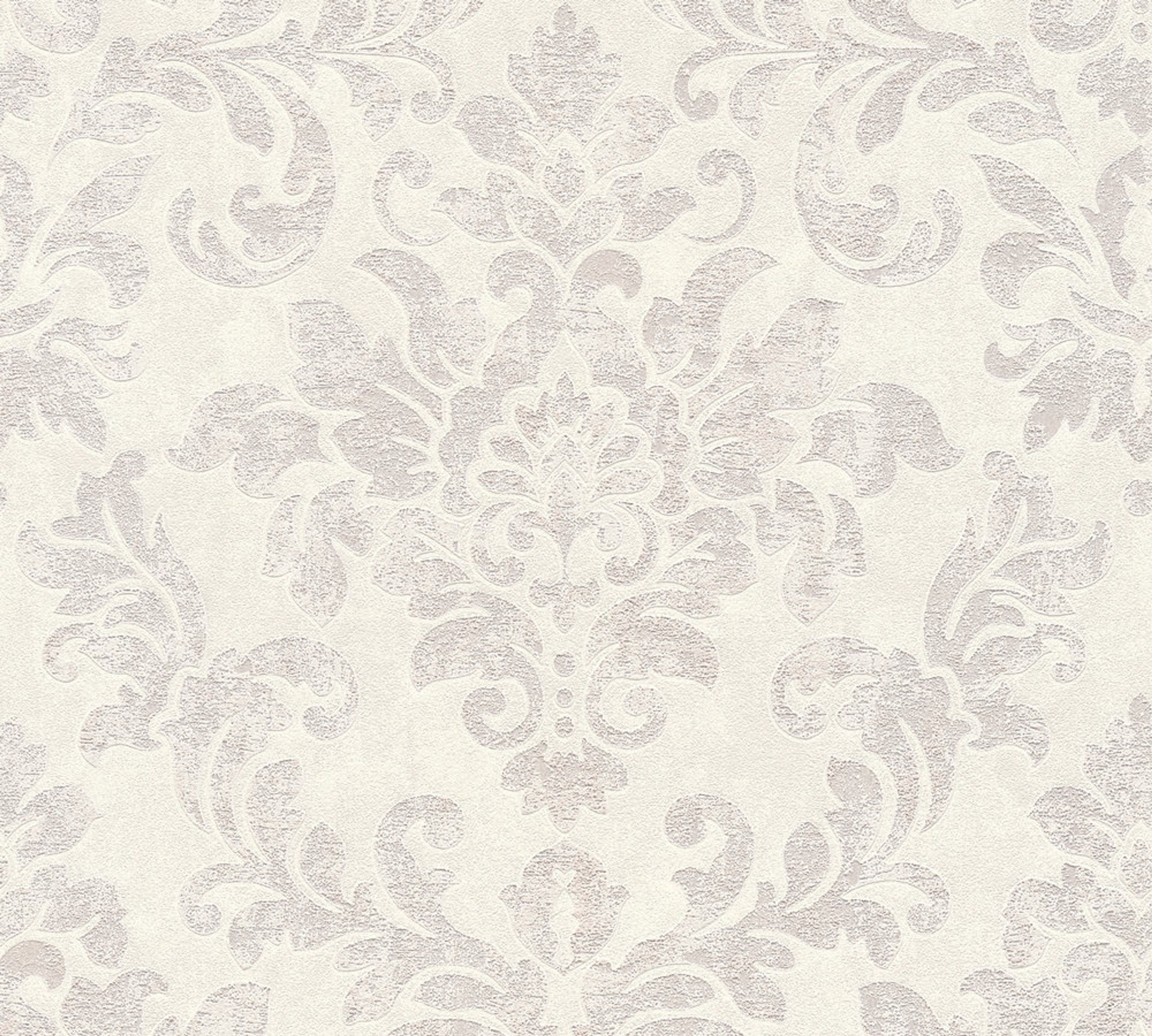 Ben, tapet i ljusgrå tapet med medaljonger mönster i grå. Från kollektionen new studio. Nonwoven-material med rak passning. Passar i vardagsrum och matsal.