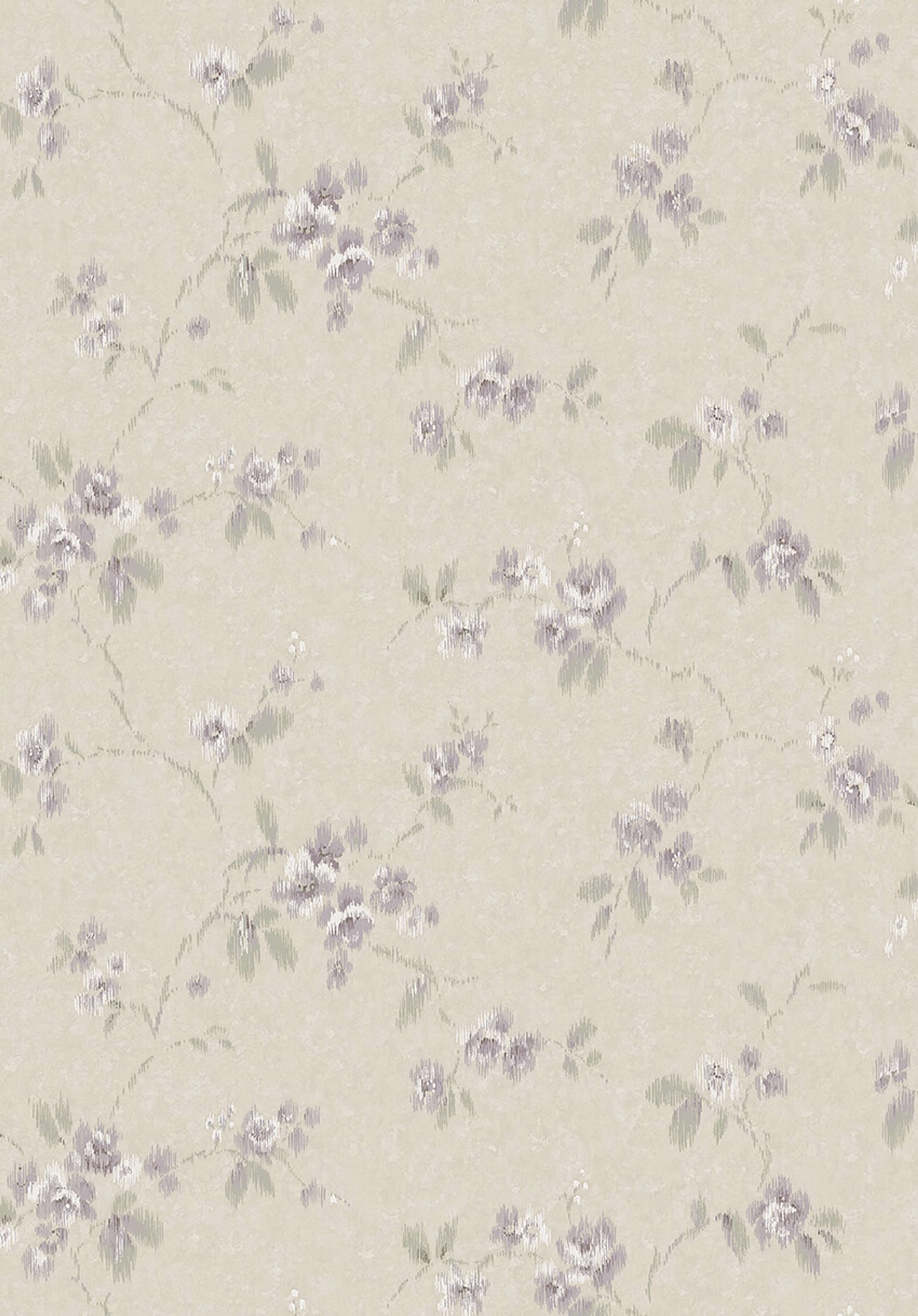 Vintage Rose tapet tapet med blommigt mönster i beige. Från kollektionen Dreamy Escape. Nonwoven-material med förskjuten passning. Passar i vardagsrum och matsal.