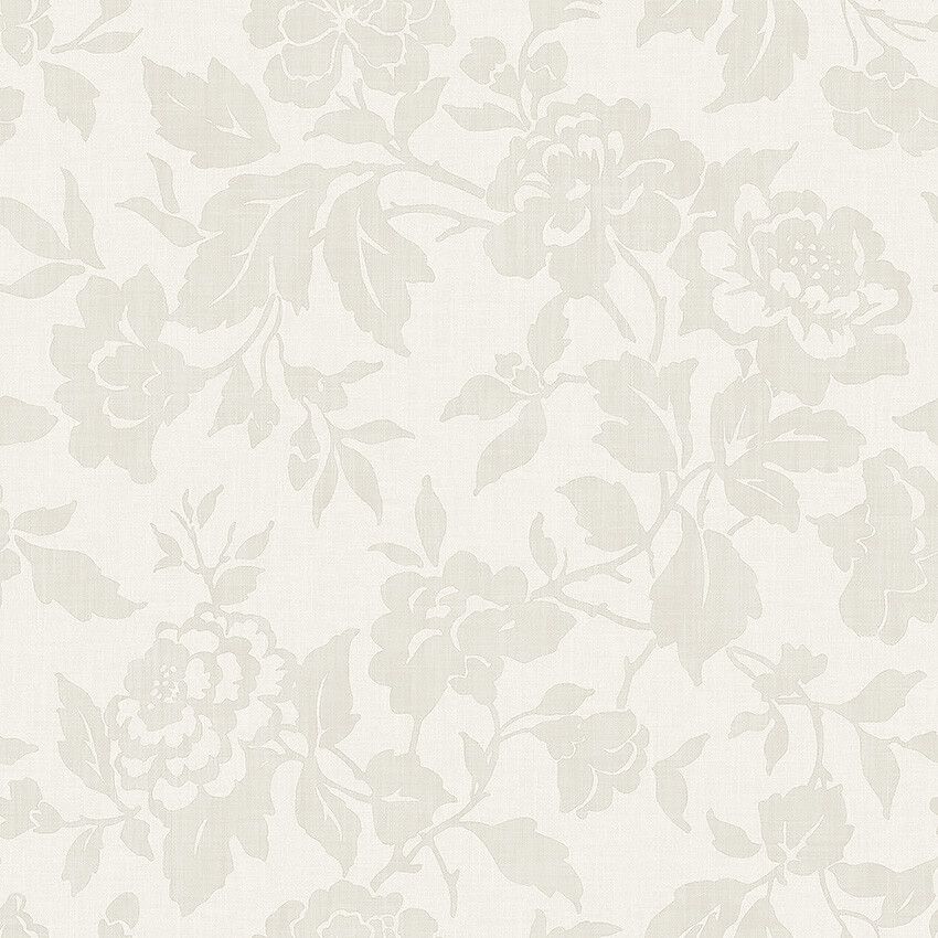 Borosan 21 8608 tapet med blommigt mönster i beige. Från kollektionen Borosan 21. Papper-material med rak passning.