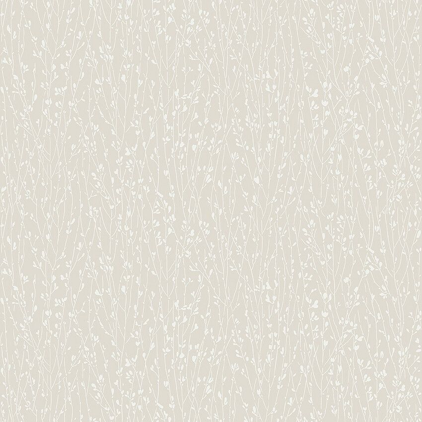 Elias 38730, tapet tapet med botaniskt mönster i cream. Från kollektionen Borosan Hem. Nonwoven-material.