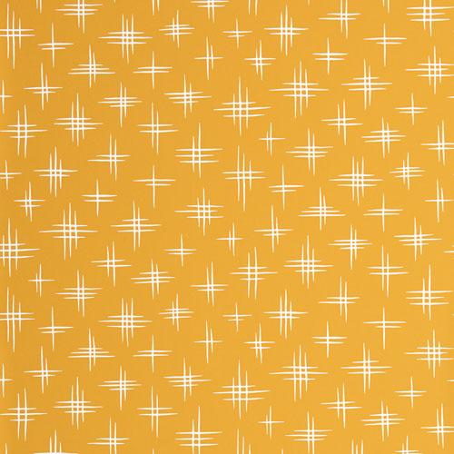 Limelight Static tapet från Midbec med himmel mönster i gul. Från kollektionen Pioneer. Nonwoven-material med förskjuten passning.