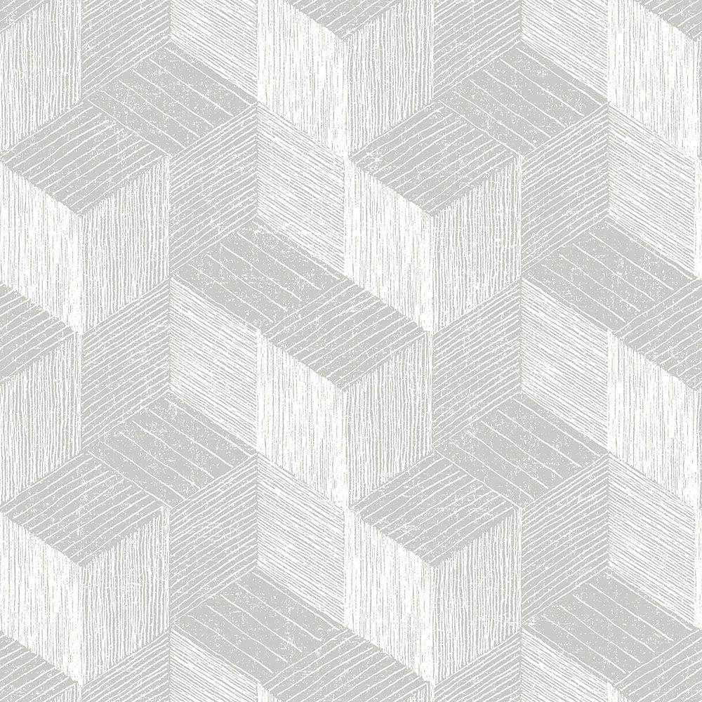 Freno tapet i grå tapet med grafiskt mönster i grå. Från kollektionen jungle fever. Nonwoven-material med rak passning. Passar i vardagsrum och matsal.