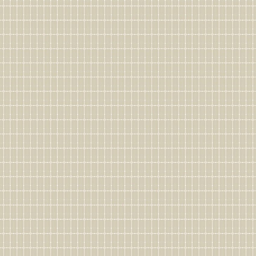 Alvar Aalto M.I.T tapet med rutigt, retro mönster i beige. Från kollektionen Scandinavian Designers III. Nonwoven-material med rak passning.