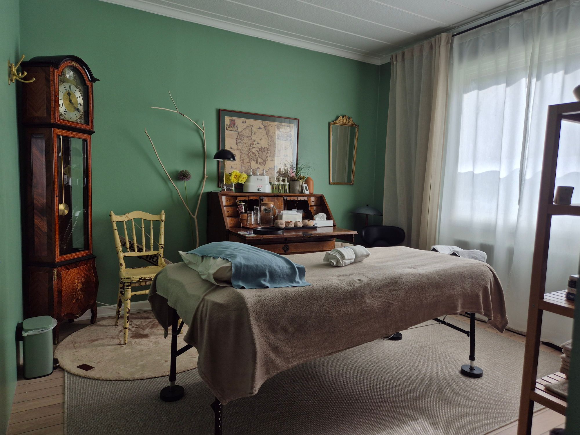 Mitt massagebord är ingen casting-soffa