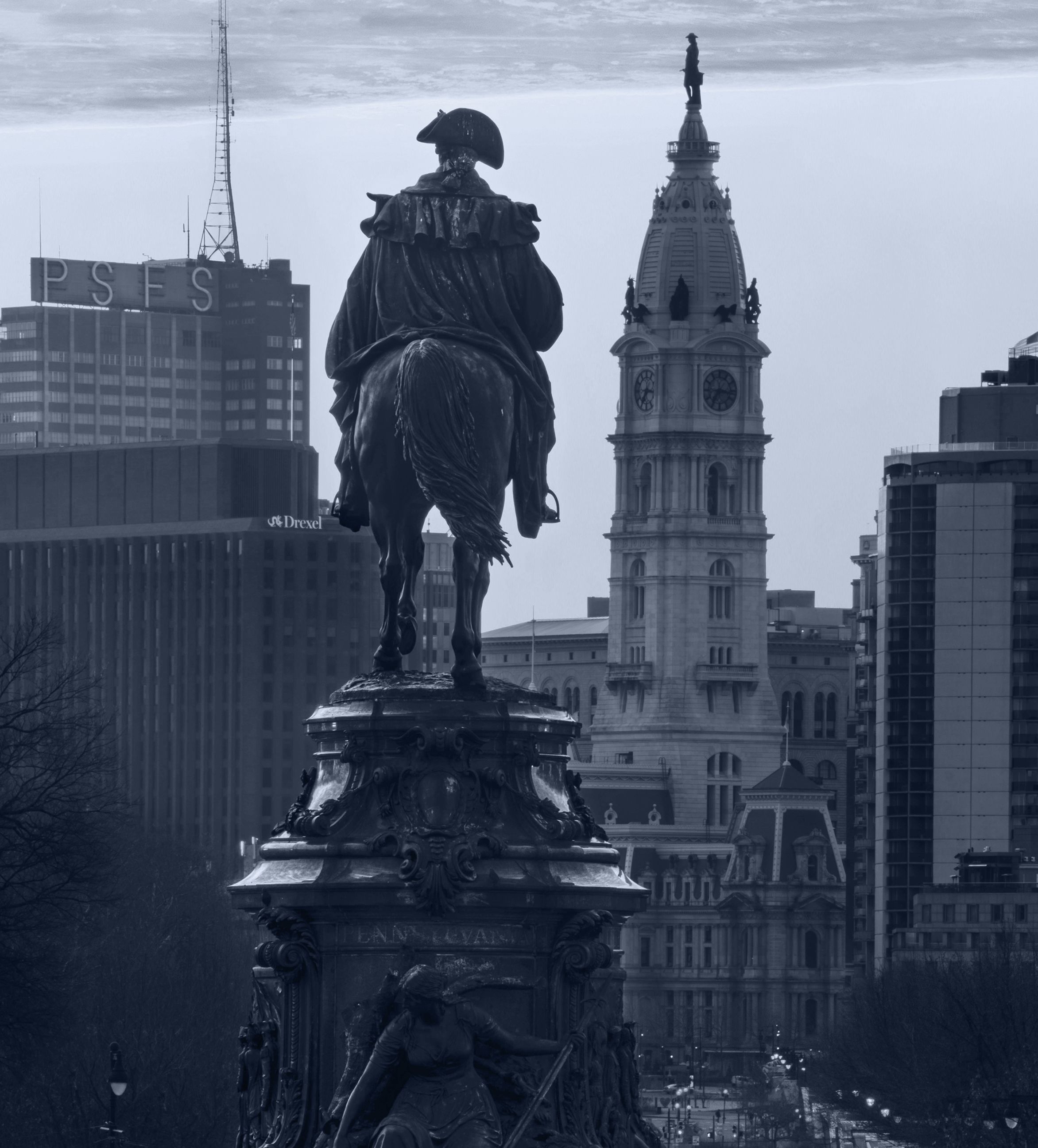 Philadelphia George Washington statue