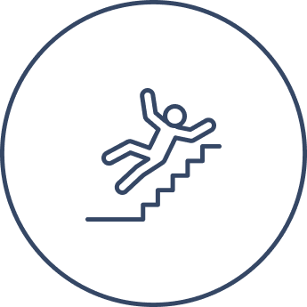 Slip and Fall Icon