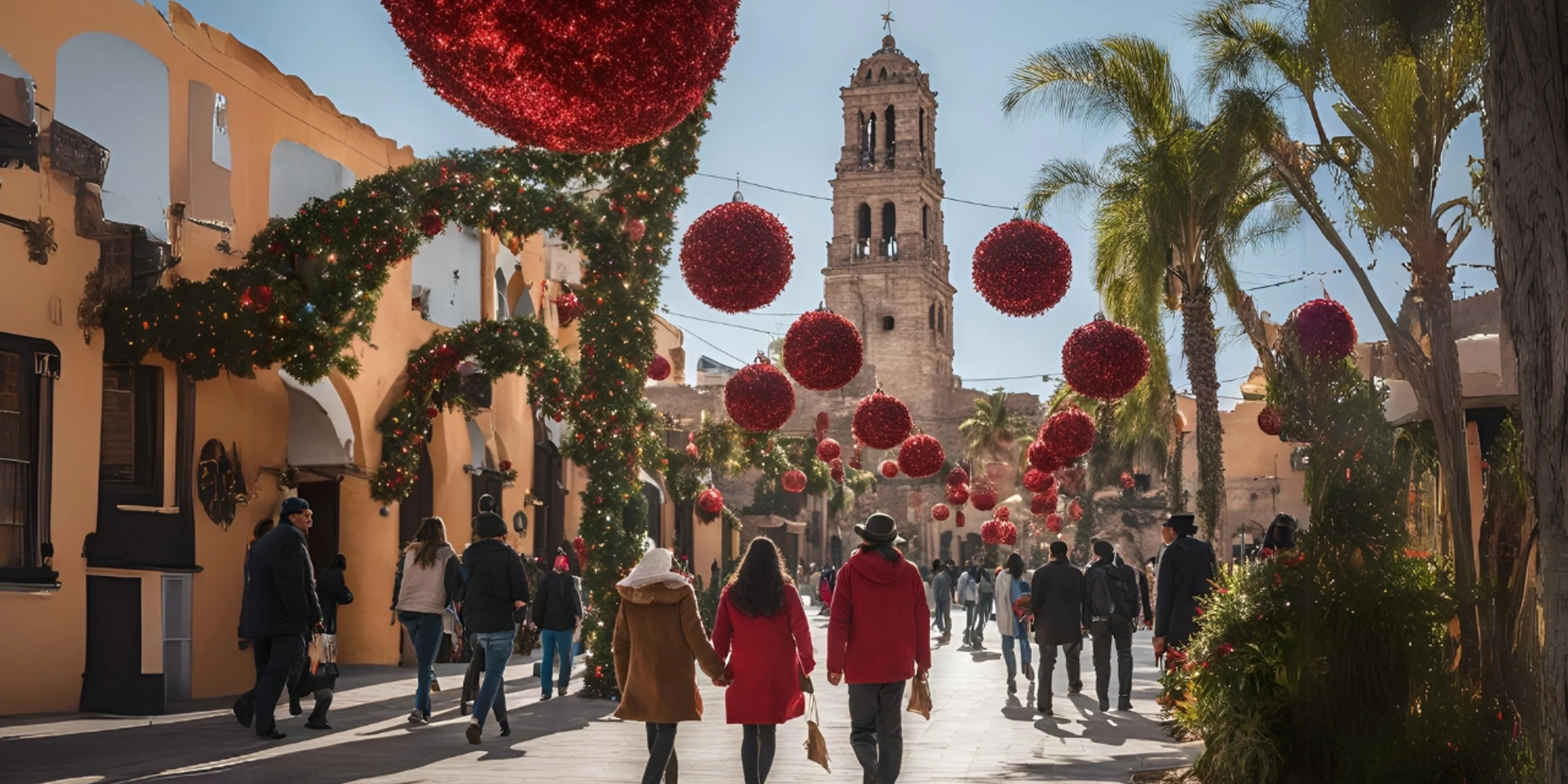 Beneficios de caminar al aire libre en navidad