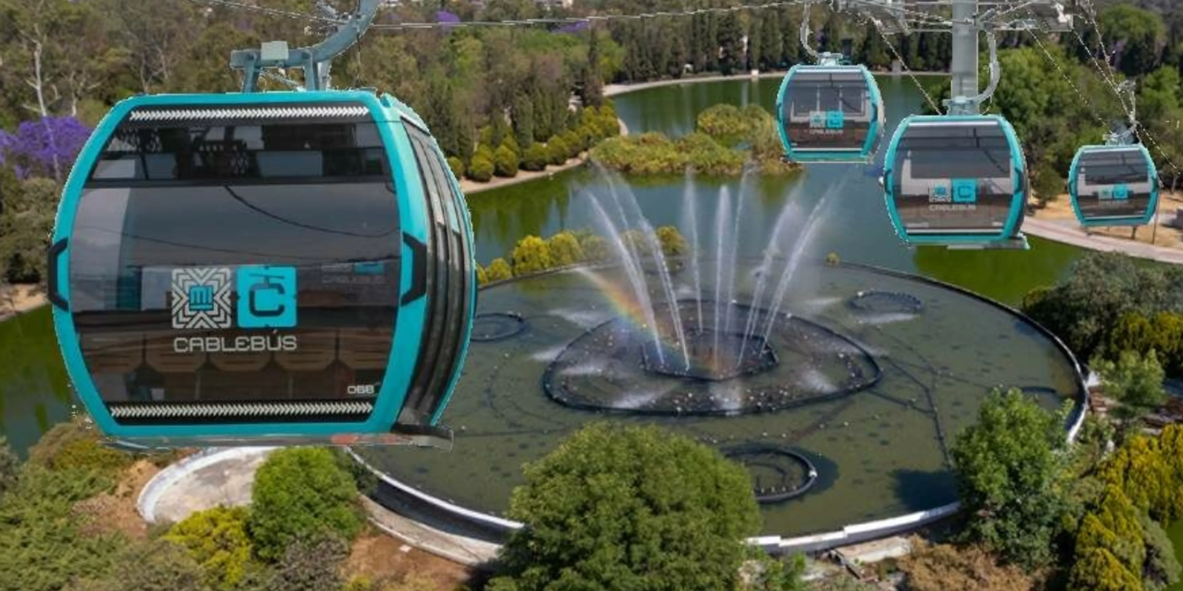 Turismo en el teleférico de la CDMX