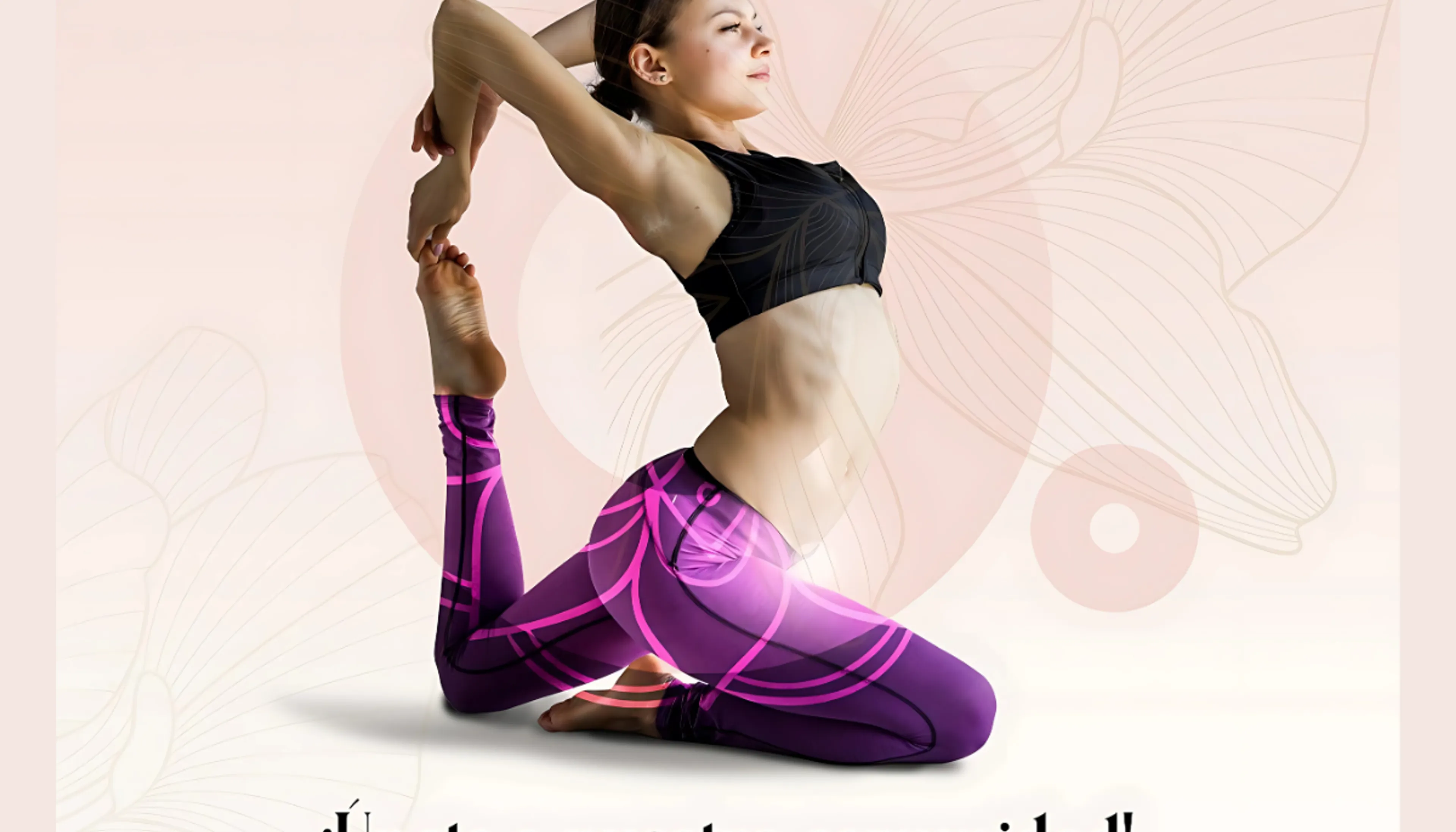 Mujer haciendo yoga