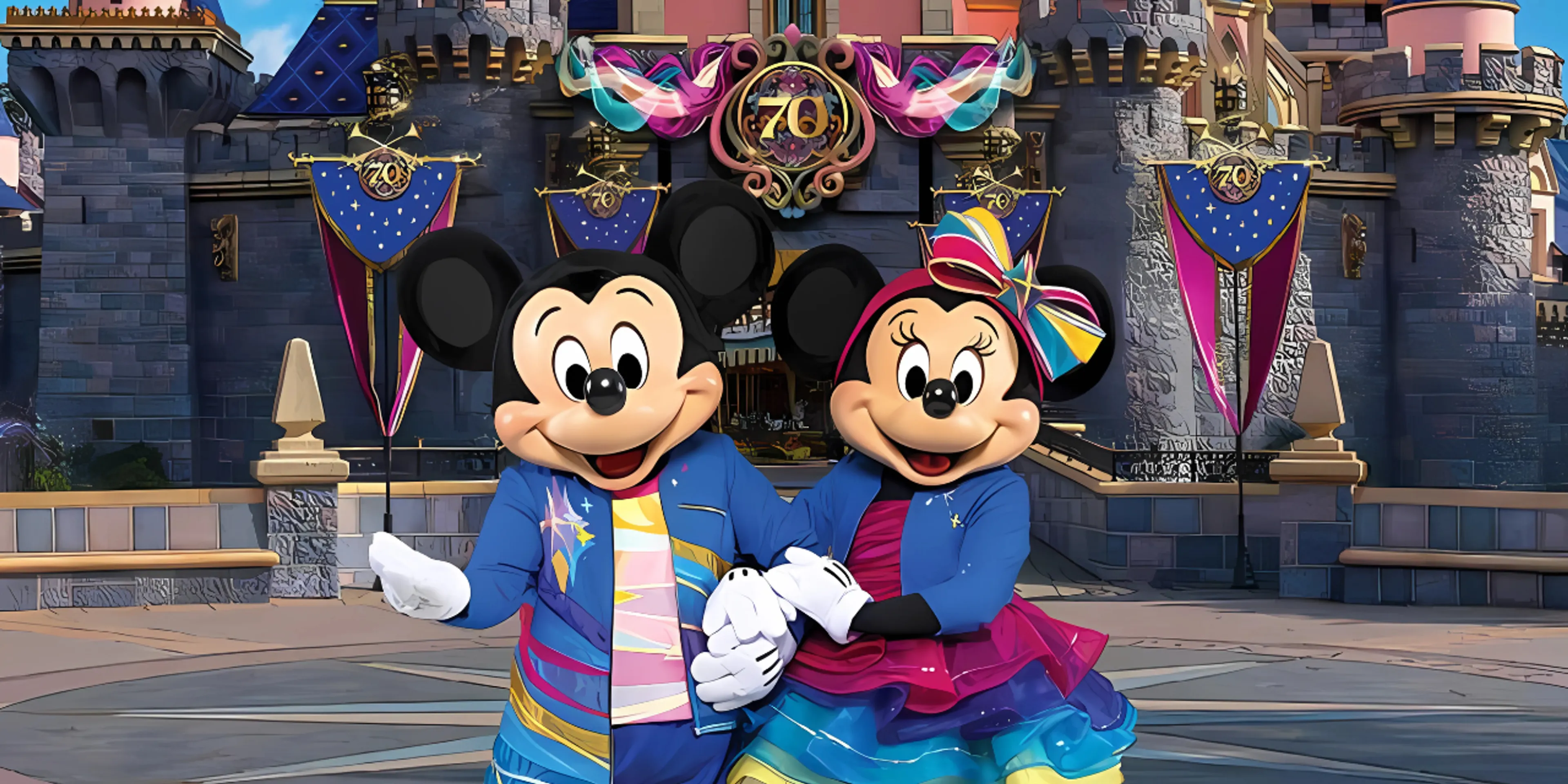 Platillos del 70 aniversario de Disney