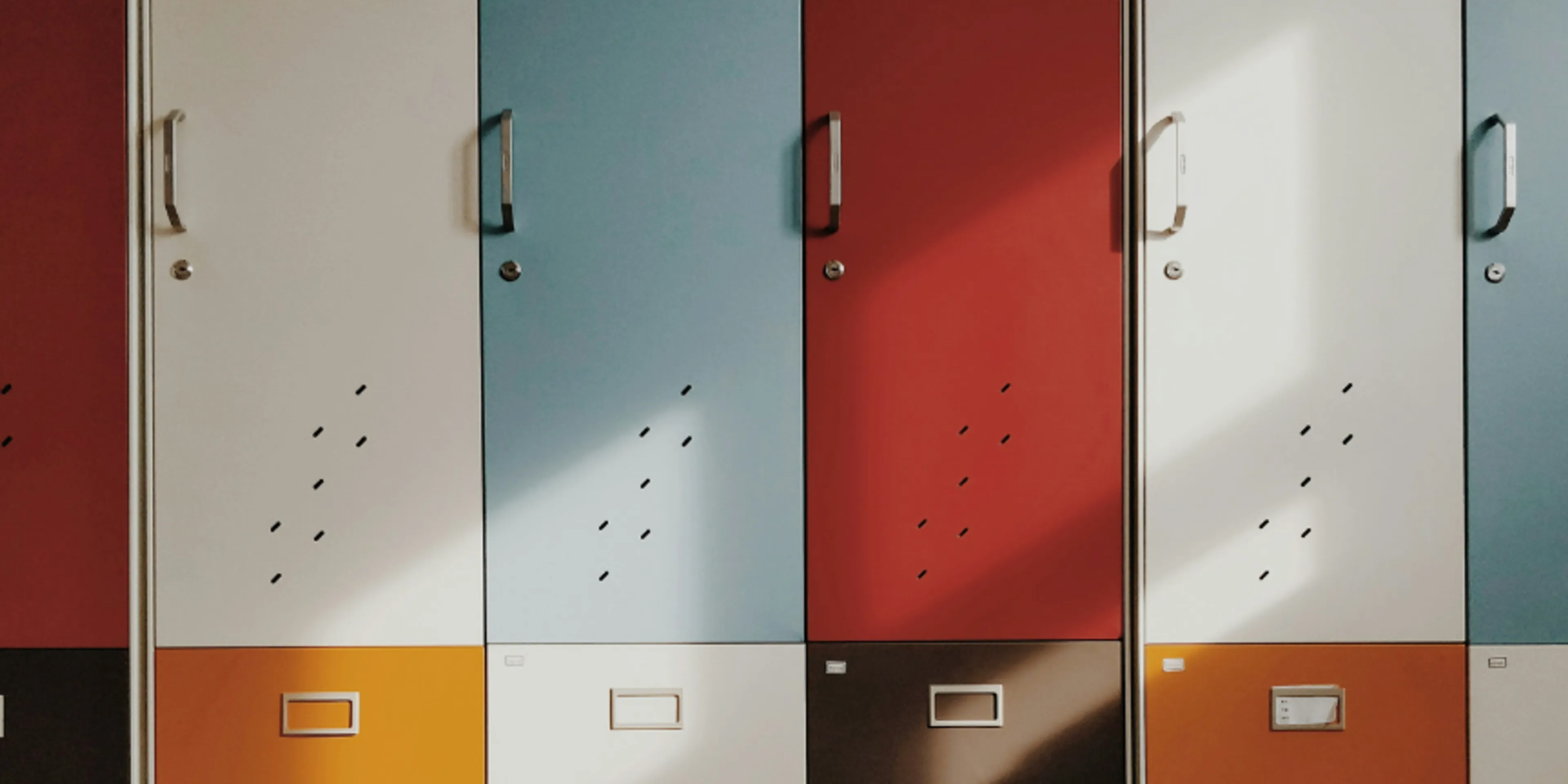 lockers de colores