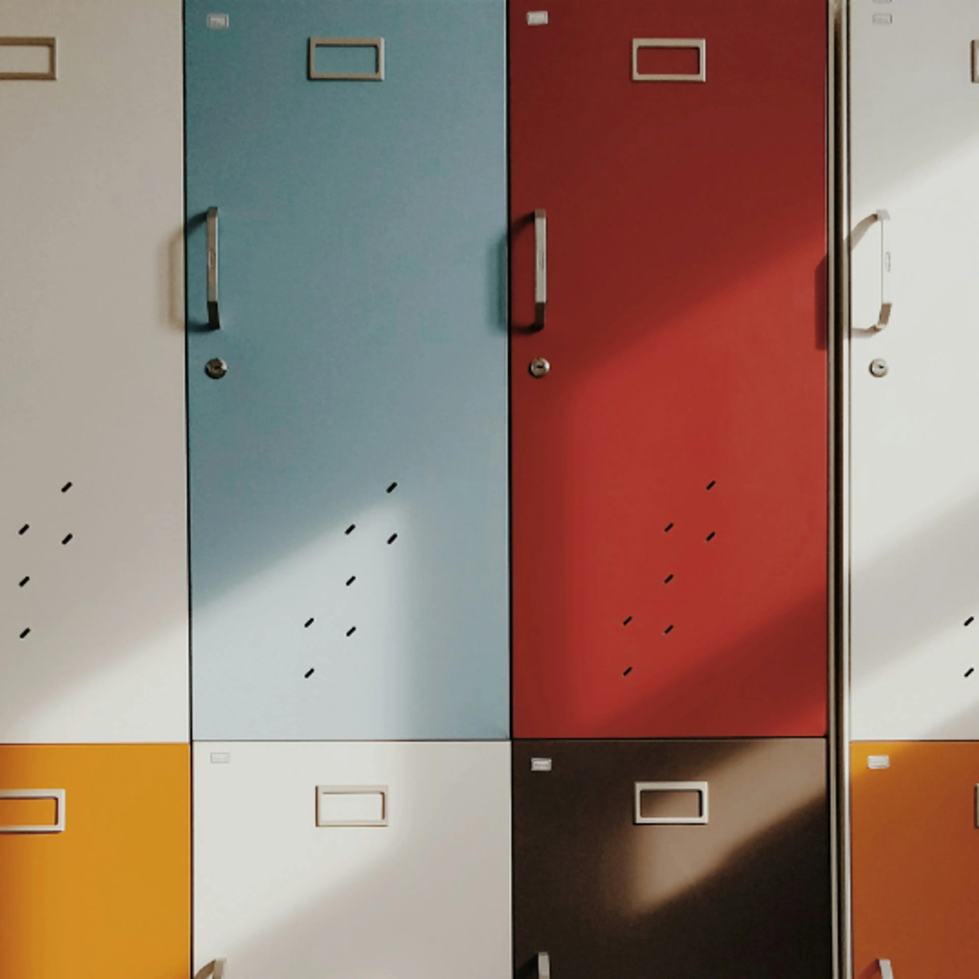 lockers de colores