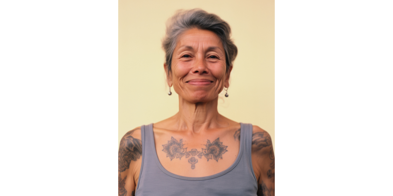 Tatuajes en personas mayores de 50 años