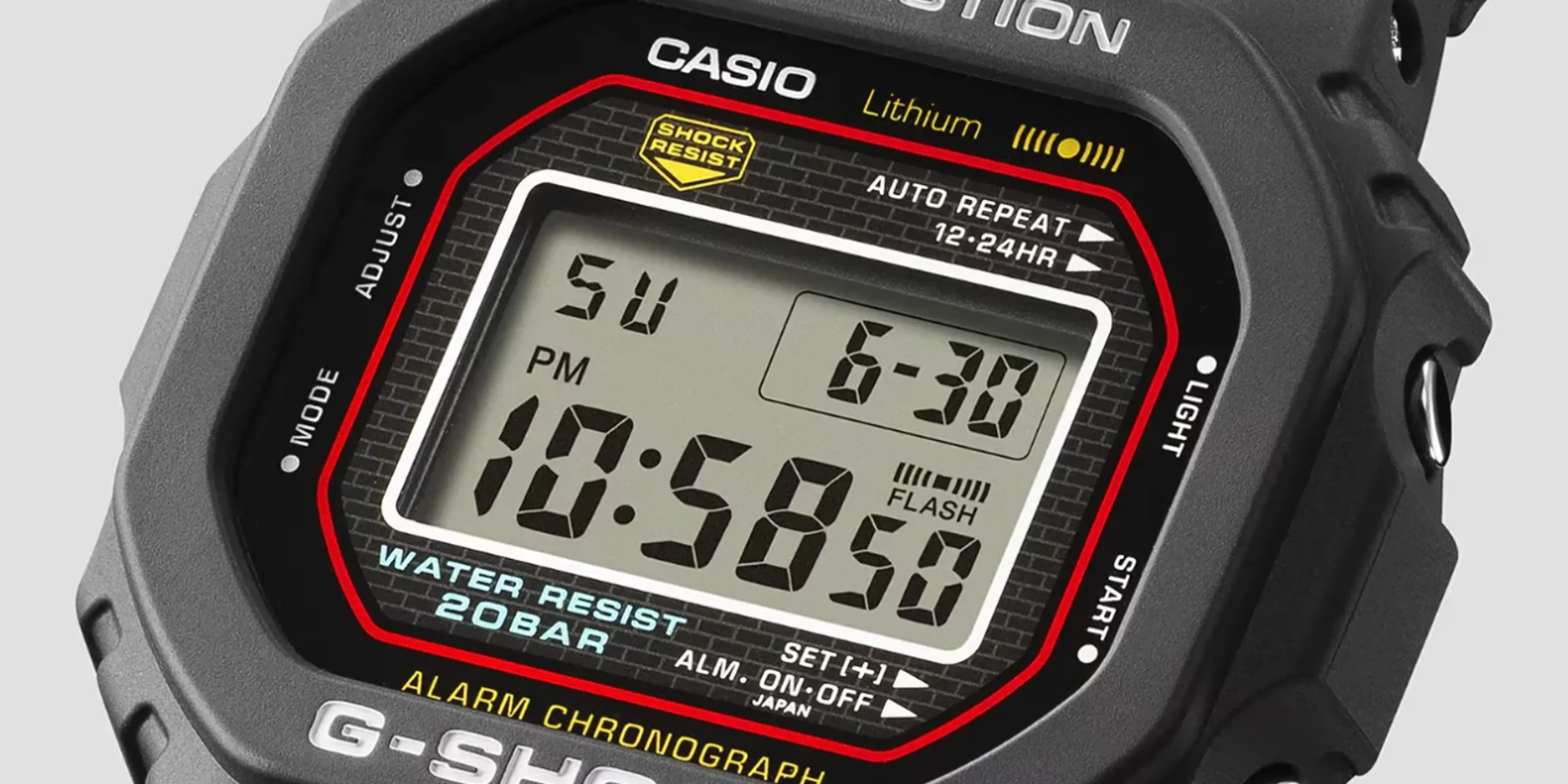 Reloj Casio G-Shock DW-5000R-1A 2024