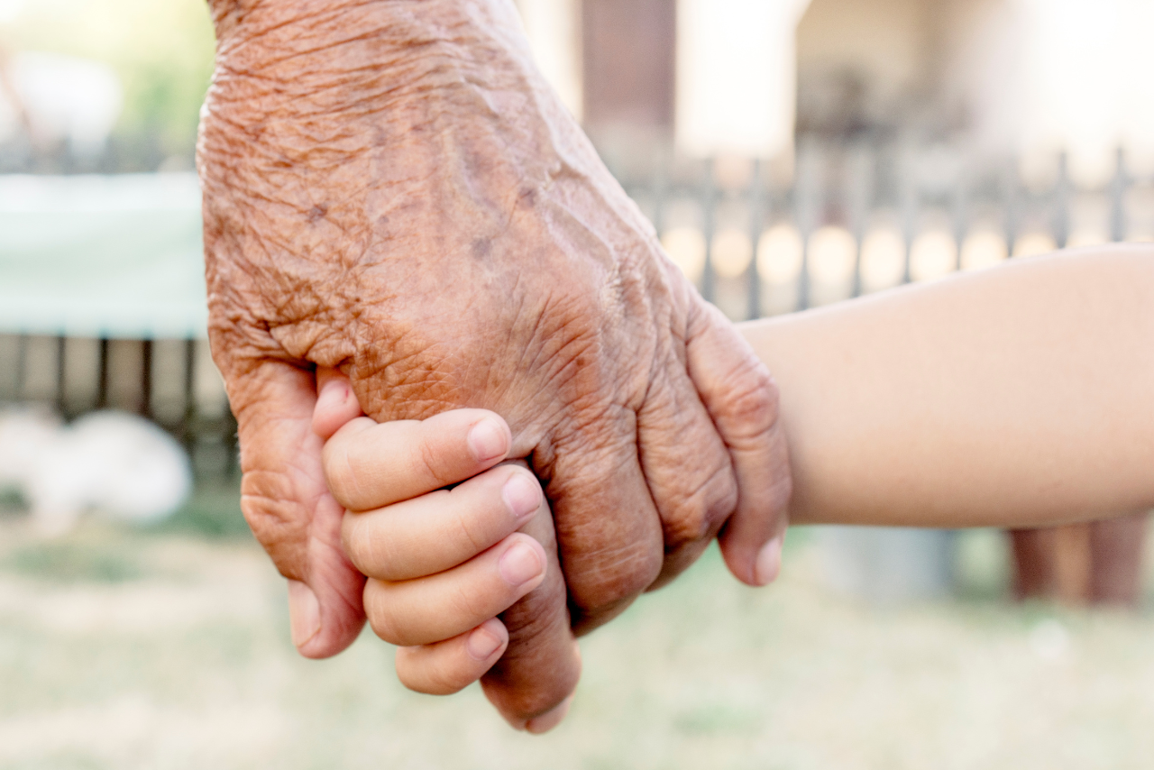 Abuelos enseñan el verdadero significado de la navidad