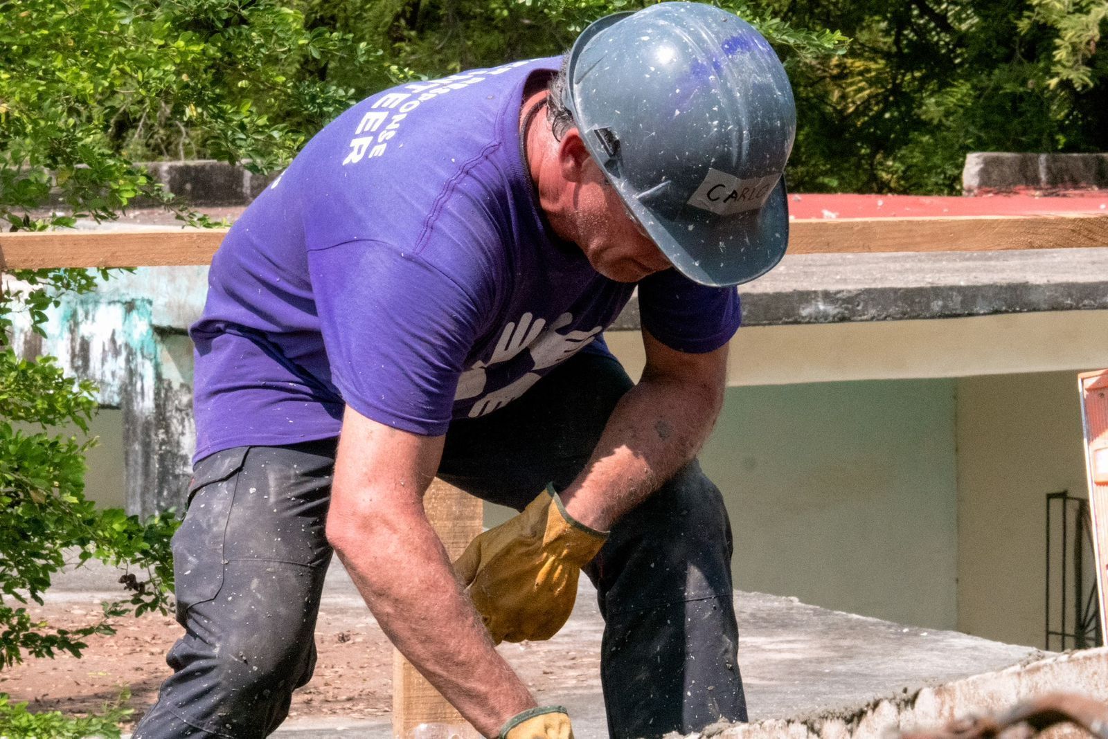 Voluntario masculino
