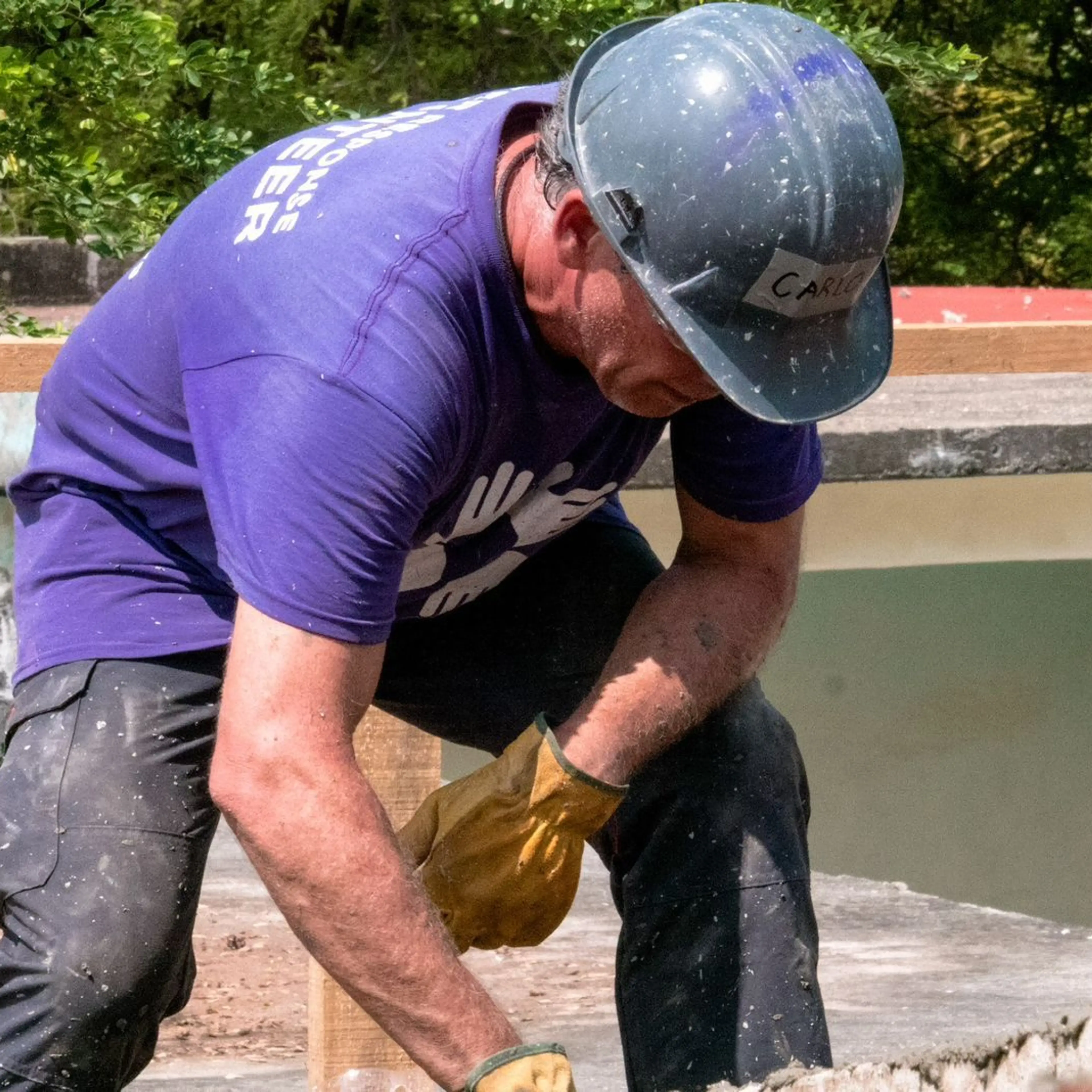 Voluntario masculino
