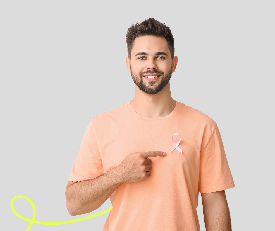 Síntomas del cáncer de mama en los hombres