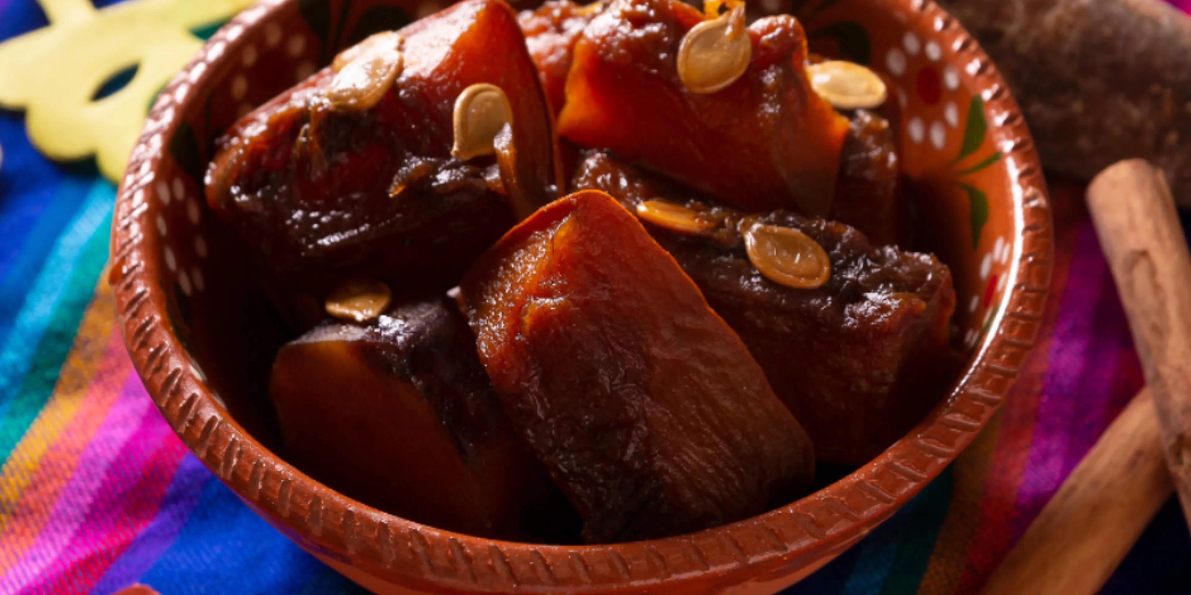 Calabaza en dulce en el día de muertos