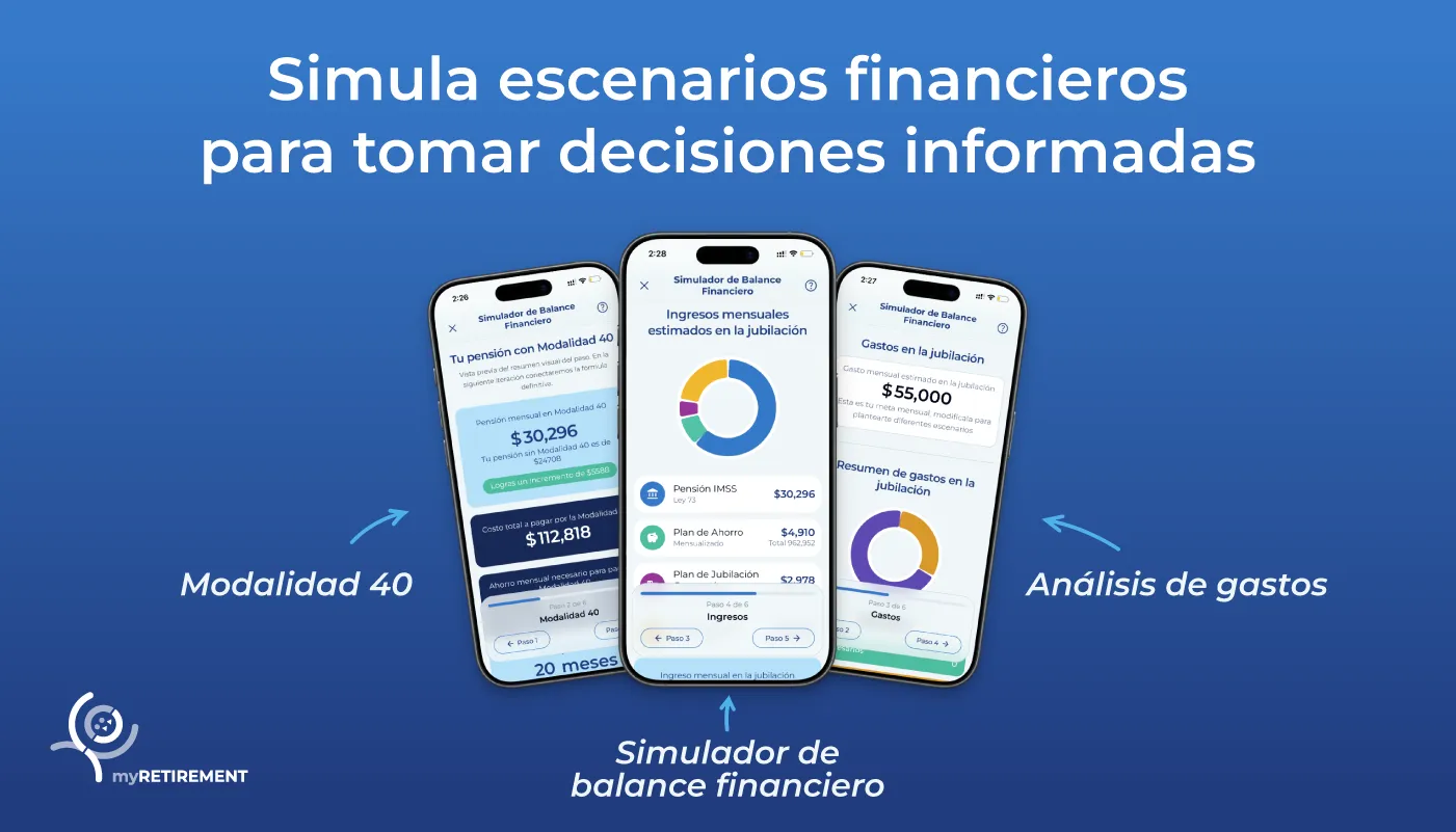 Simula escenarios financieros para tomar decisiones informadas