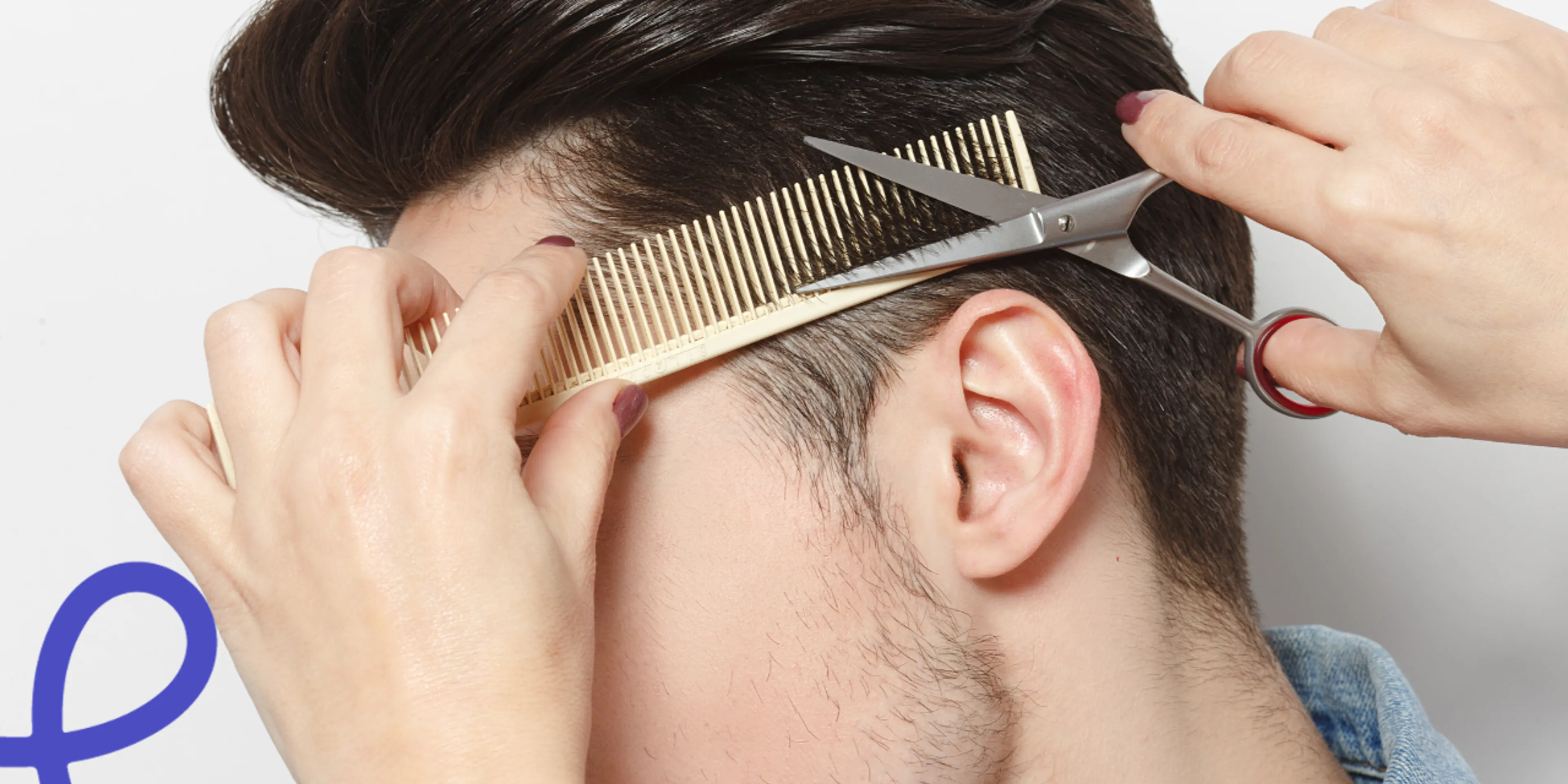 Corte de cabello hombre corto moderno